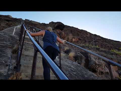 St Helena Island - Jacob's Ladder challenge