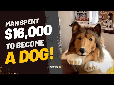 Barking Mad: Man Spends $16,000 to Transform into a Dog!
