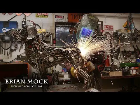 BRIAN MOCK - Reclaimed Metal Sculptor