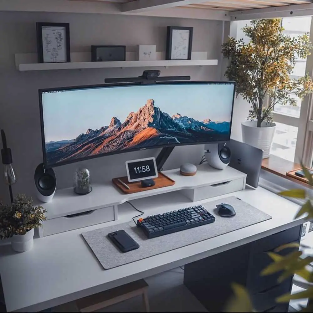 20 Best PC Desk Setups In 2021 How To Set Up Your Desk For Maximum