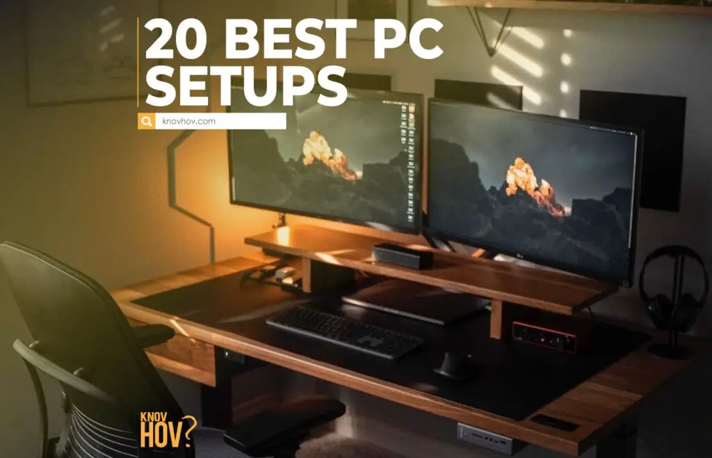 20 Best PC Desk Setups in 2021: How to Set up Your Desk for Maximum ...