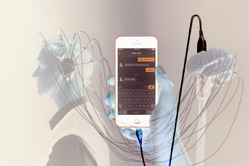 Brain to Text Communication: Visualized Letters of a Paralyzed Person into Text on a Screen