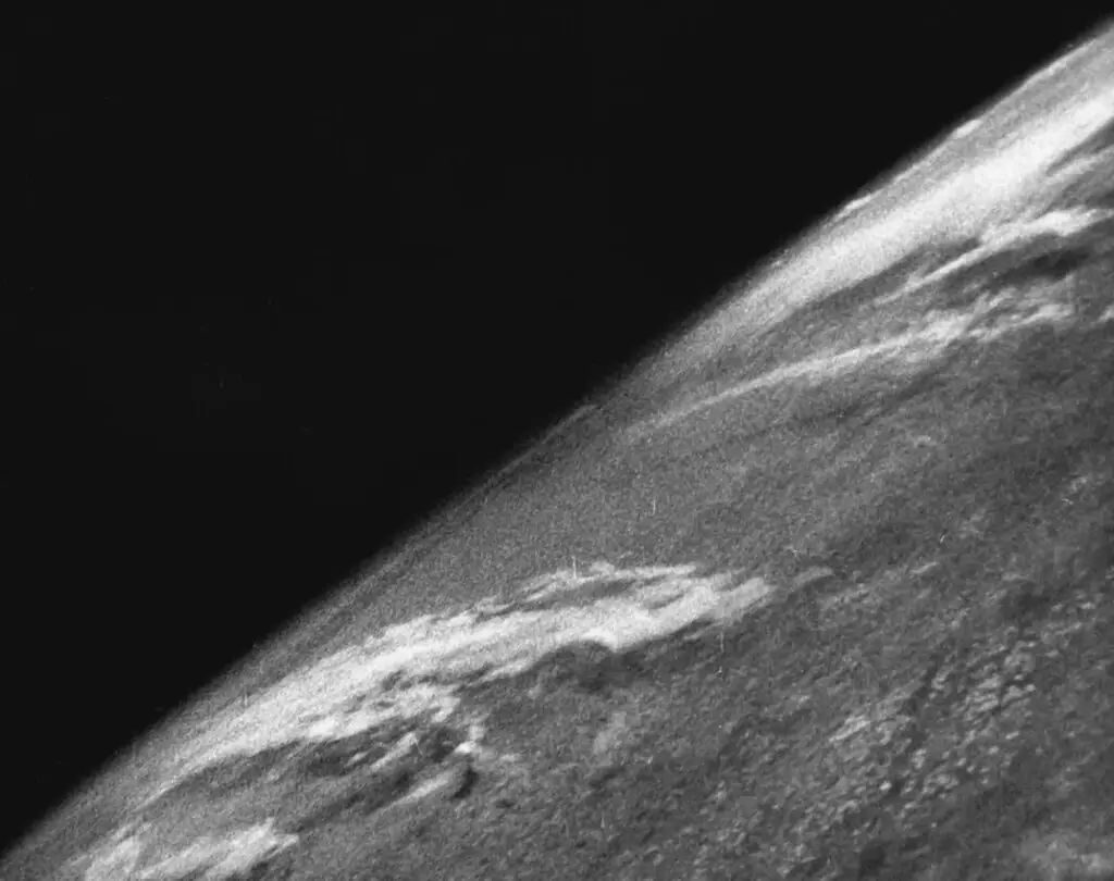 The First Photograph of Earth Taken from Space