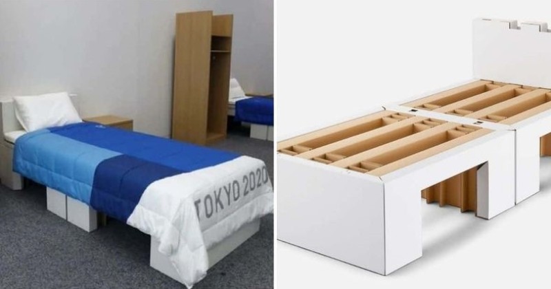 Eco Friendly Cardboard Beds At The Olympics Went Viral Drawing Attention To The Fact That They