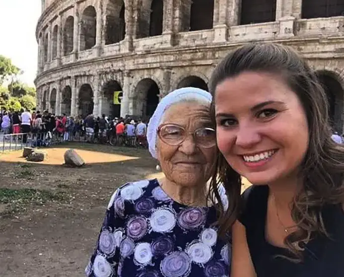 A 91-year-old grandma traveled around the world alone, sharing her journey on Facebook Elena Erkhova, also known as Baba Lena, is a 91-year-old woman from the Siberian city of Krasnoyarsk who traveled to locations you wouldn't expect a 91-year-old to visit and chronicled her adventures on social media.
