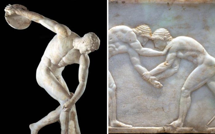 The Story behind why Athletes Competed Naked in the Ancient Olympic Games