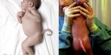 Discover the Science behind the Babies that were Born with Real Tails
