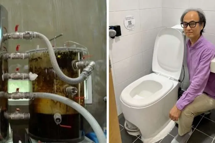 South Korean Eco-friendly Toilet turns poop into Power and Digital Currency