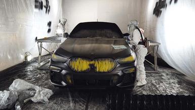 BMW VBX6 - Vantablack - The world's blackest black