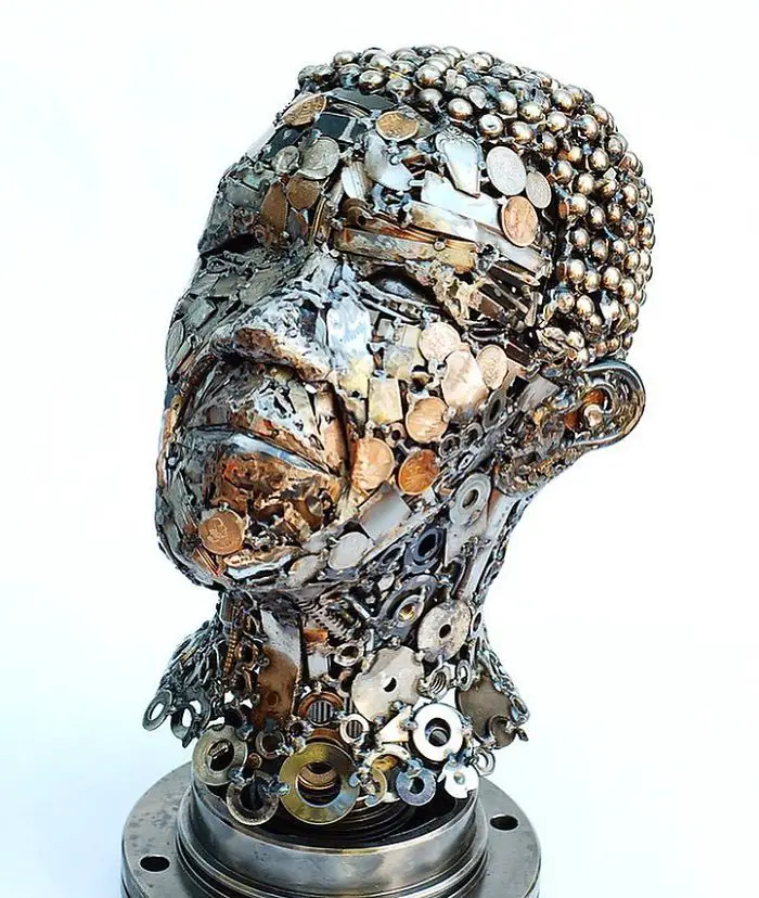 Brian Mock's Magic of Turning Recycled Metal into Whole New Level Art