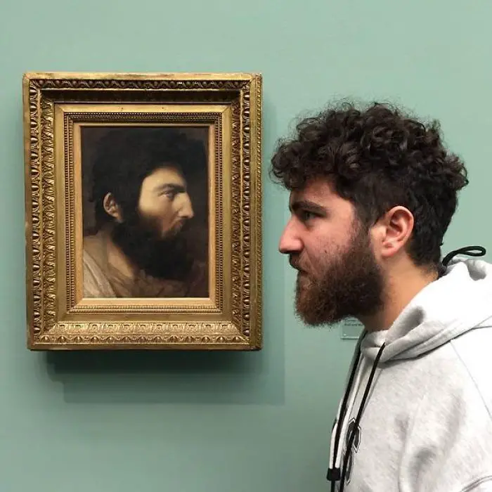 When you Find Yourself in an Art Museum!