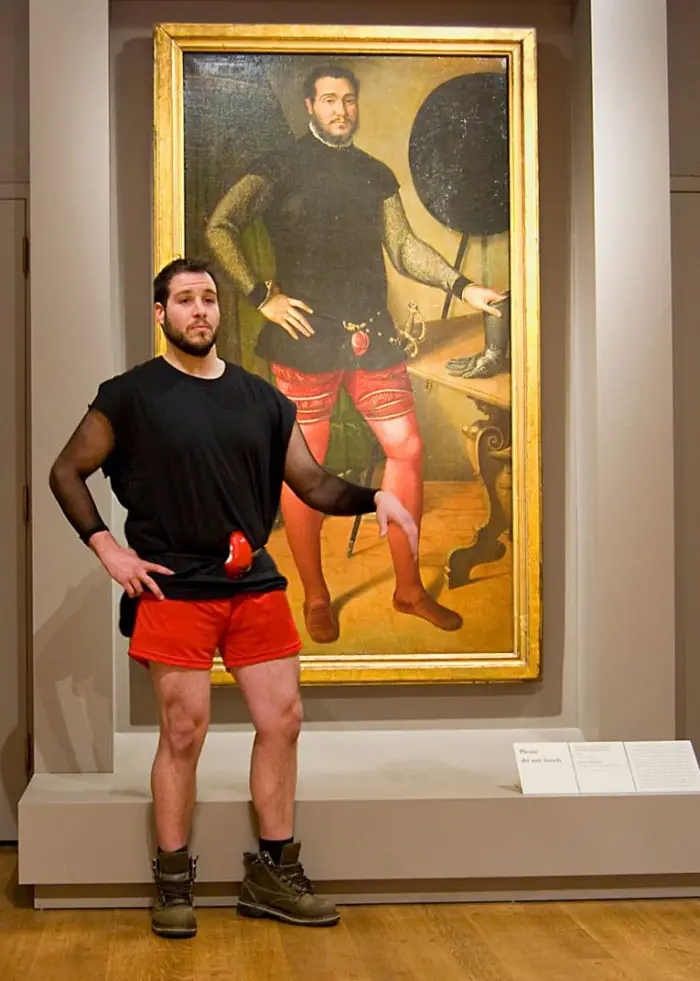 When you Find Yourself in an Art Museum!