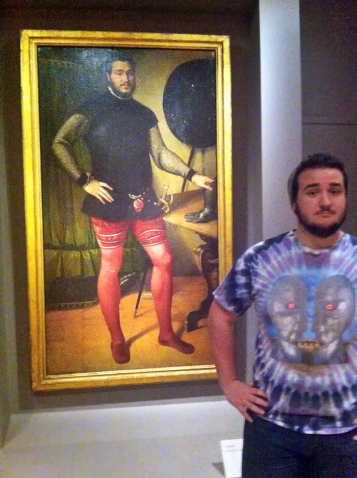 When you Find Yourself in an Art Museum!