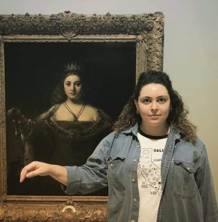 When you Find Yourself in an Art Museum!