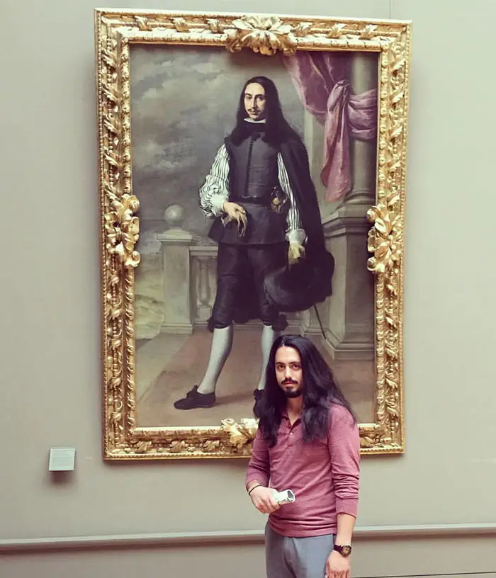 When you Find Yourself in an Art Museum!