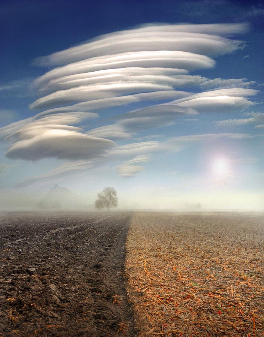 25 Amazing & Rare Cloud Formations You've Probably Never Seen Before 25 formations nuageuses étonnantes que vous n’avez probablement jamais vues auparavant