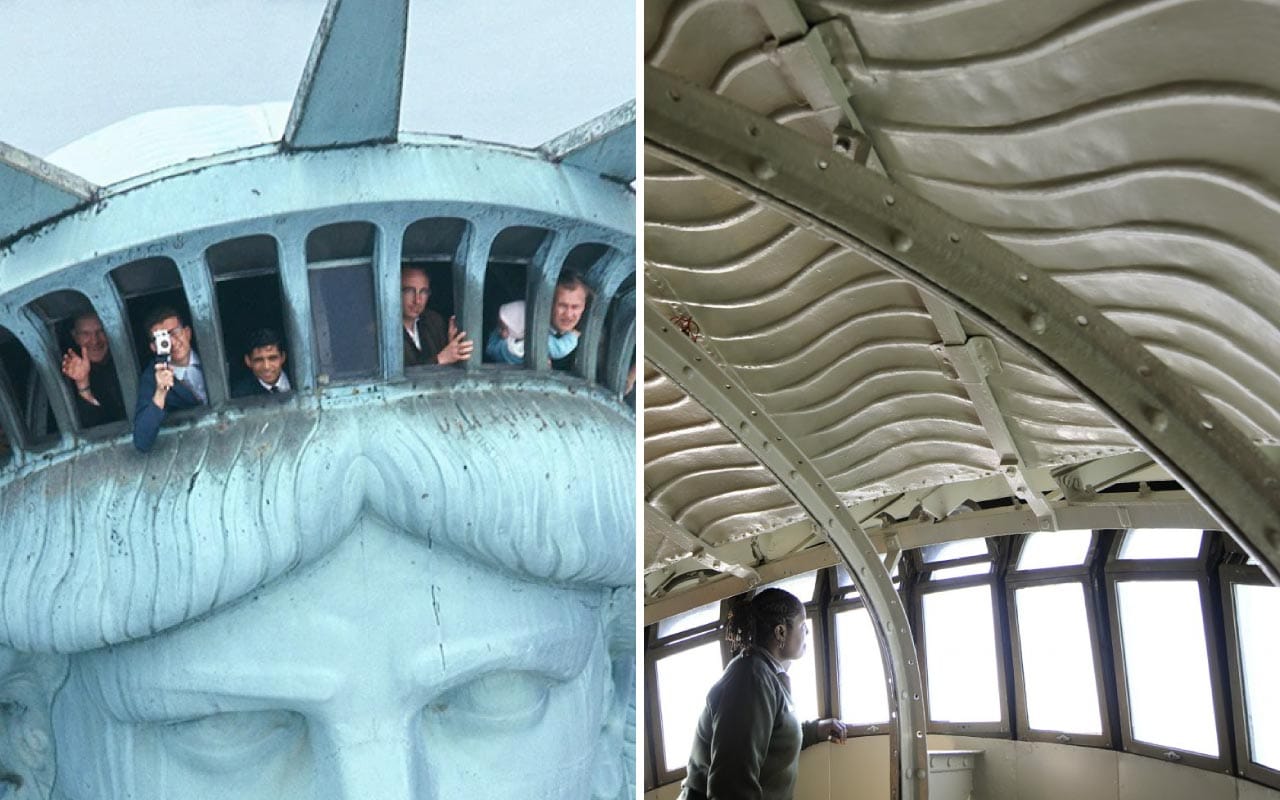 Inside The Statue Of Liberty History Unknown Facts History Inside The Statue Of Liberty History Unknown Facts History
