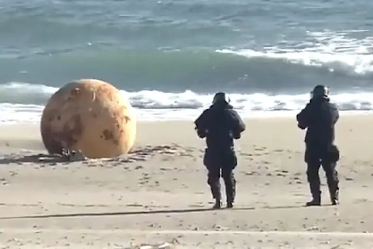 Mysterious Iron Ball Washes Up on Japan’s Shore: What Experts Are Saying!