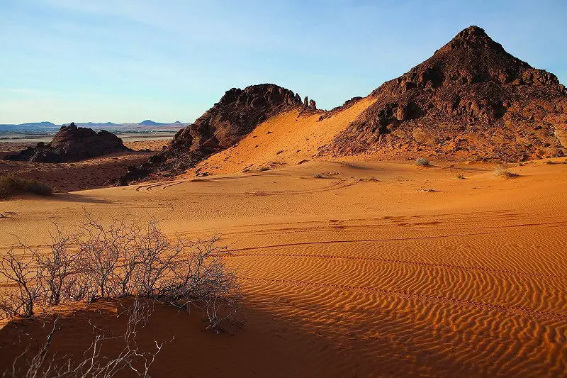 Solar-powered Lasers have been installed in the Saudi desert to help in guiding the lost to water supplies