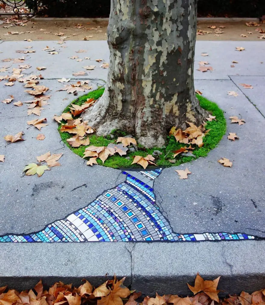 Potholes to Masterpieces: Ememem's Vibrant Mosaic Art Brings Life to Roads. 30 Amazing Artworks!