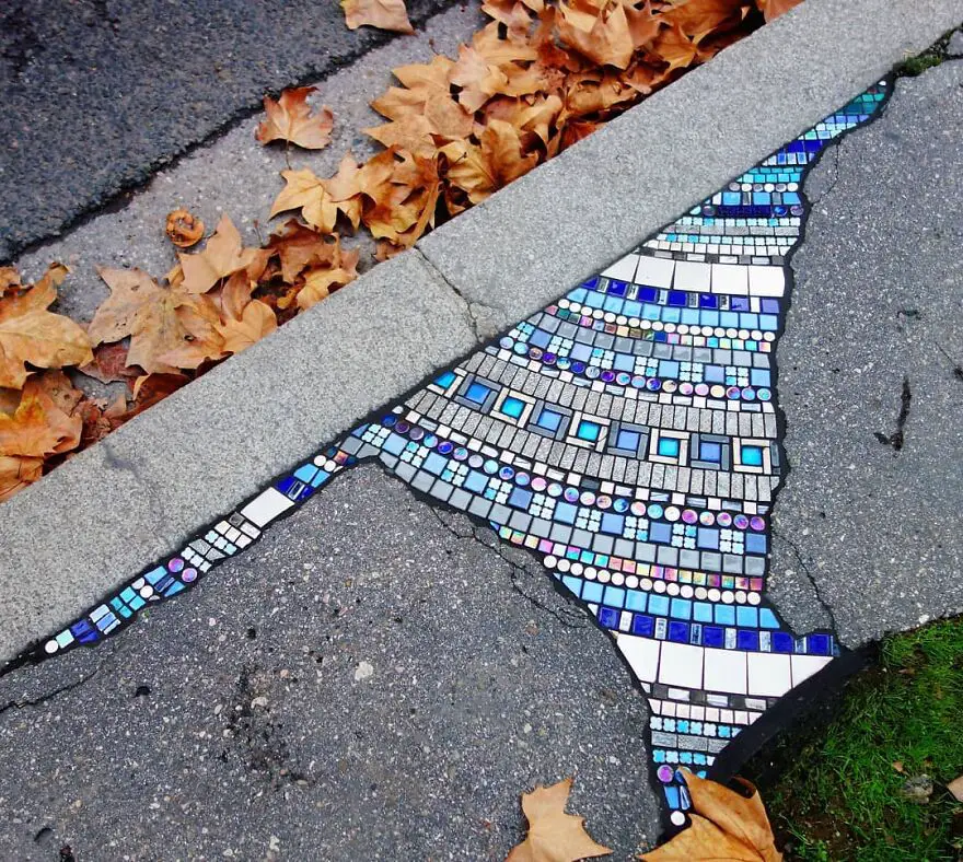 Potholes to Masterpieces: Ememem's Vibrant Mosaic Art Brings Life to Roads. 30 Amazing Artworks!