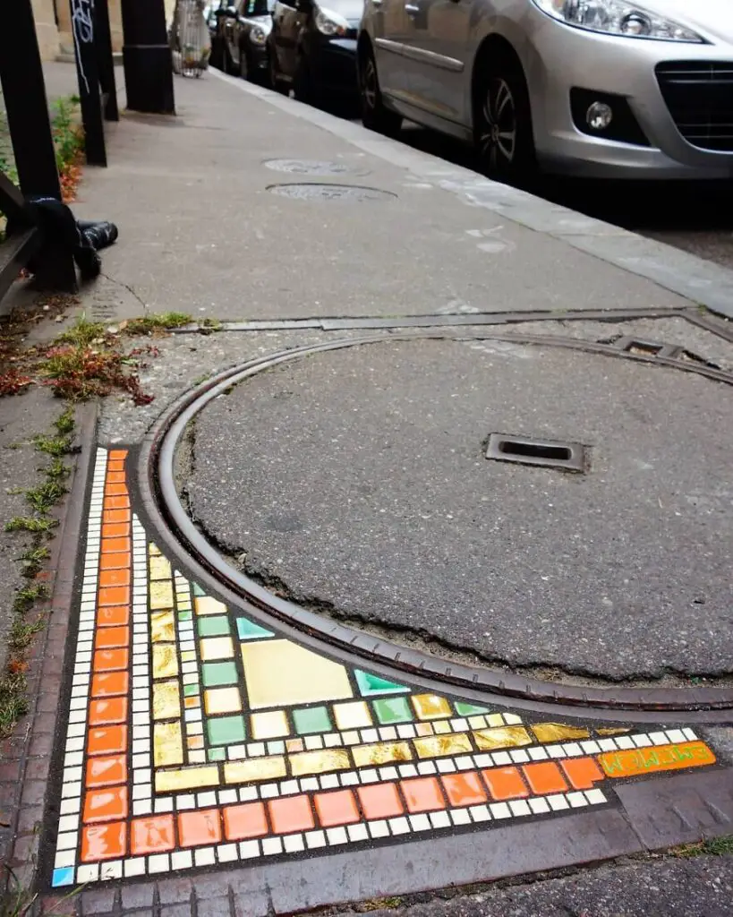 Potholes to Masterpieces: Ememem's Vibrant Mosaic Art Brings Life to Roads. 30 Amazing Artworks!