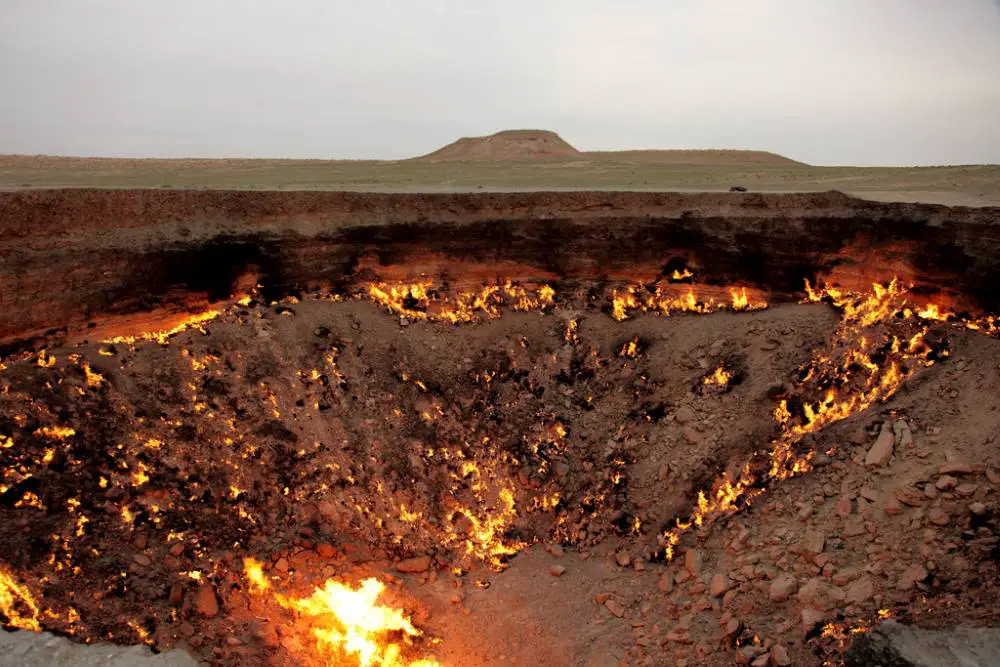 Gates of Hell in Turkmenistan Unveiling the Mysteries of Darvaza Gas Crater