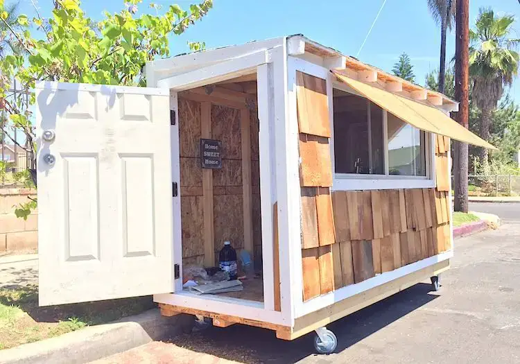 One Man's Inspiring Journey to Build a Tiny House and Save a Homeless Woman from a Decade of Sleeping in the Dirt!