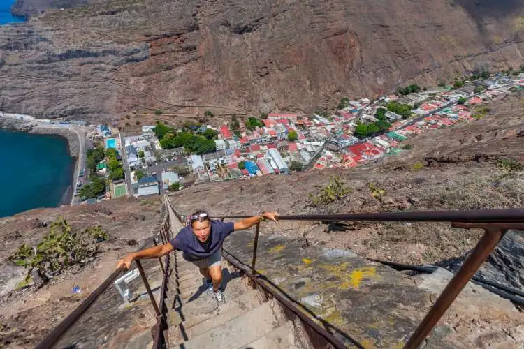 Discover the breathtaking challenge of Jacob's Ladder in St. Helena, a remarkable stairway that stands as one of the world's longest and steepest.