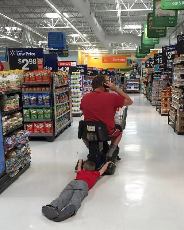 Discover 66 Unbelievable 'People of Walmart' Images Showcasing Its Uniqueness - A Place Like No Other! Dive into the Crazy World of Walmart Shoppers.