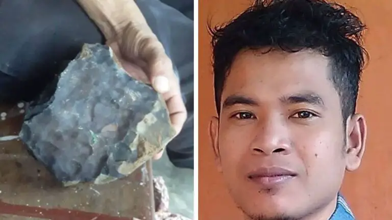 Man Becomes Overnight Millionaire After Meteorite Crashes Through His Roof