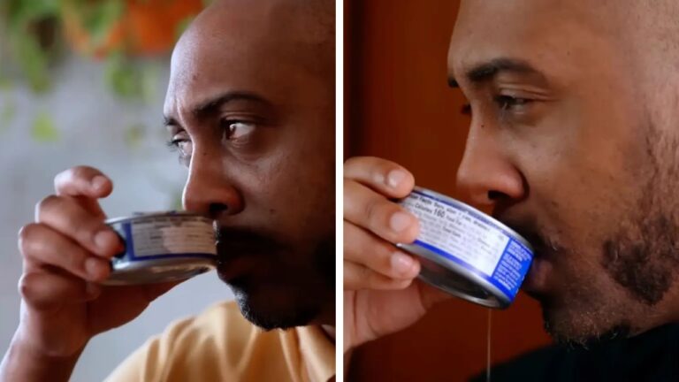 Man is Addicted to Smelling Tuna and Drinks the Juice – 15 Cans of Tuna Every Week!
