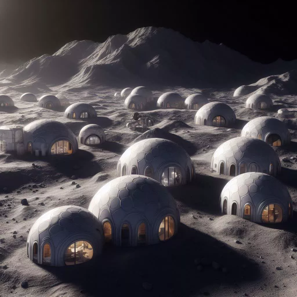 NASA's Vision - 3D-Printed Homes on the Moon by 2040