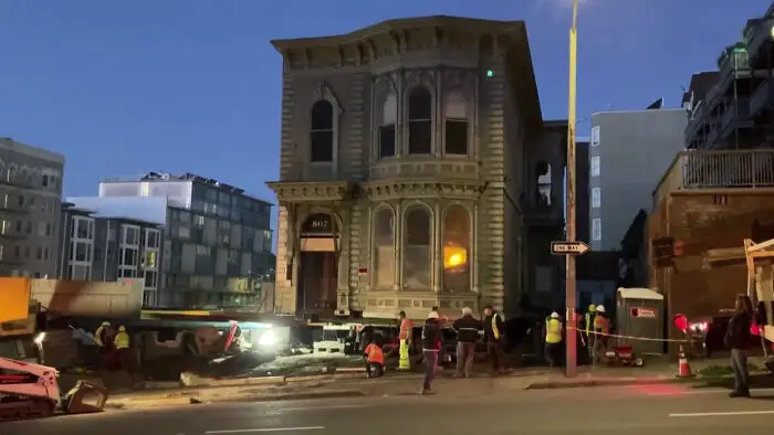 San Francisco broker invests $400K to transport $2.6M historic victorian mansion by truck Tim Brown spends $400K to move $2.6M Victorian mansion in SF! Historic home relocation stuns in viral San Francisco real estate feat.