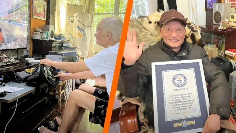 88-year-old “Gamer Grandpa” shatters age stereotypes, claims Guinness World Record as oldest male gaming streamer