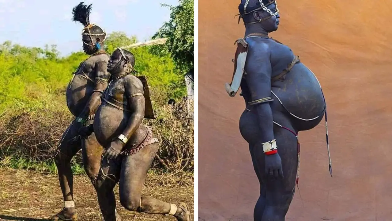 Bodi Tribe (Ethiopia): Men with the Biggest Belly are Most Desired by Women