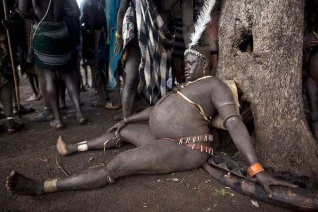Bodi Tribe (Ethiopia): Men With The Biggest Belly Are Most Desired By ...