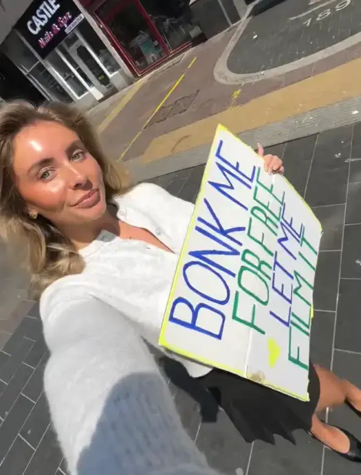 Nottingham, England – In a story that seems tailor-made for the social media age, Bonnie Blue, a 25-year-old content creator from Australia, has turned more heads than a reality-show twist.