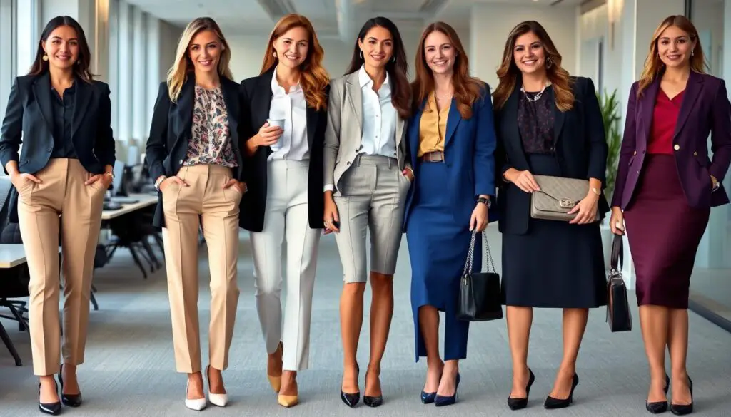 Finding the right mix of style and professionalism in business casual outfits for women can be tough. Women's business casual attire should show confidence and style, making a strong impression at work. This guide will show you professional outfits for women that fit different office settings and personal styles.