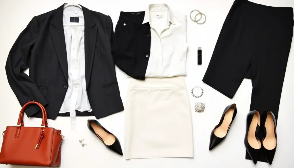 Finding the right mix of style and professionalism in business casual outfits for women can be tough. Women's business casual attire should show confidence and style, making a strong impression at work. This guide will show you professional outfits for women that fit different office settings and personal styles.