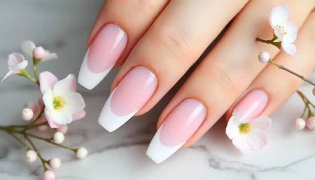 20 Elegant French Nails Ideas: Your Complete Style Guide. From classic white tips to modern twists, this guide covers everything you need to know. Perfect for beginners and pros alike. #FrenchNails #NailArt #BeautyTips #DIYNails