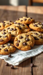 Whip up the ultimate comfort treat with this easy chocolate chip cookie recipe! Perfectly chewy centers, crispy edges, and melty chocolate in every bite. Ideal for quick desserts, holiday baking, or fun weekend projects with kids. Ready in under 30 minutes – these crowd-pleasing cookies are a timeless favorite!