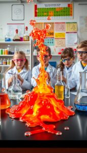 Unlock your child's potential with these 17 amazing science experiments! From baking soda volcanoes to elephant toothpaste, make learning fun and safe. No expensive equipment needed! #ScienceForKids #HandsOnLearning