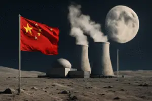 In a landmark announcement, China has revealed plans to build a nuclear power plant on the moon in collaboration with Russia, targeting completion by 2035.