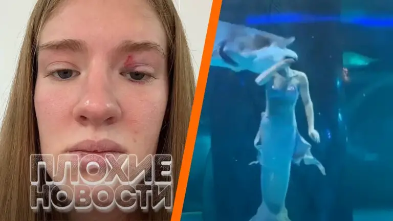Giant sturgeon tried to swallow a mermaid performer in Chinese aquarium, who was offered £78 (around $96) in “moral damages”