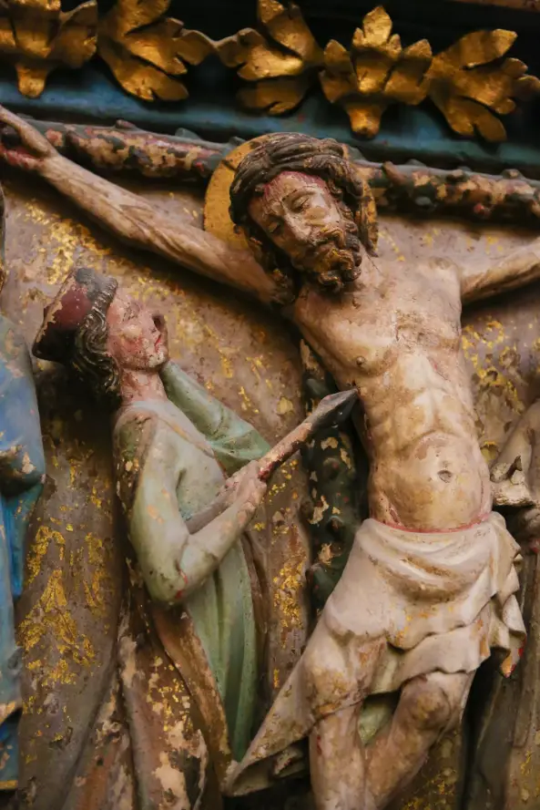Sacred text banned from the Bible 'reveals' how Jesus really died, changing everything The Bible tells us he was arrested, tried, and sentenced to death by Roman authorities.