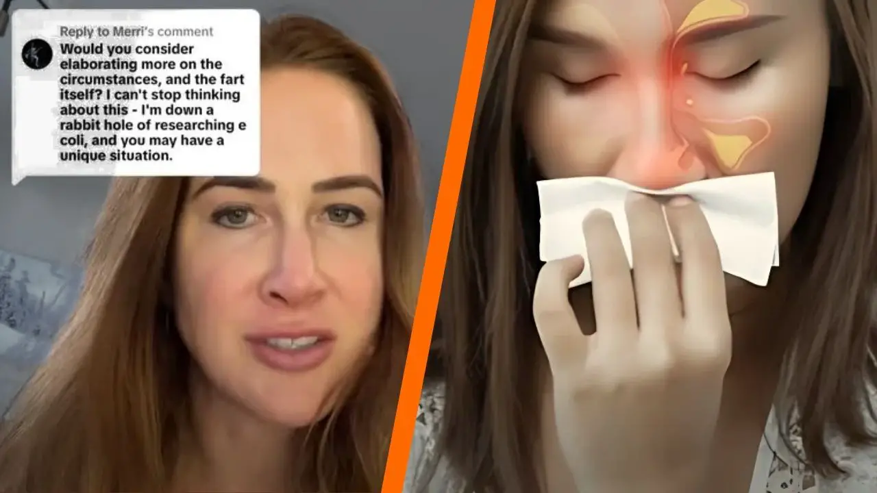 NO JOKE: Woman got a horrifying 7-year infection after her boyfriend farted in her face