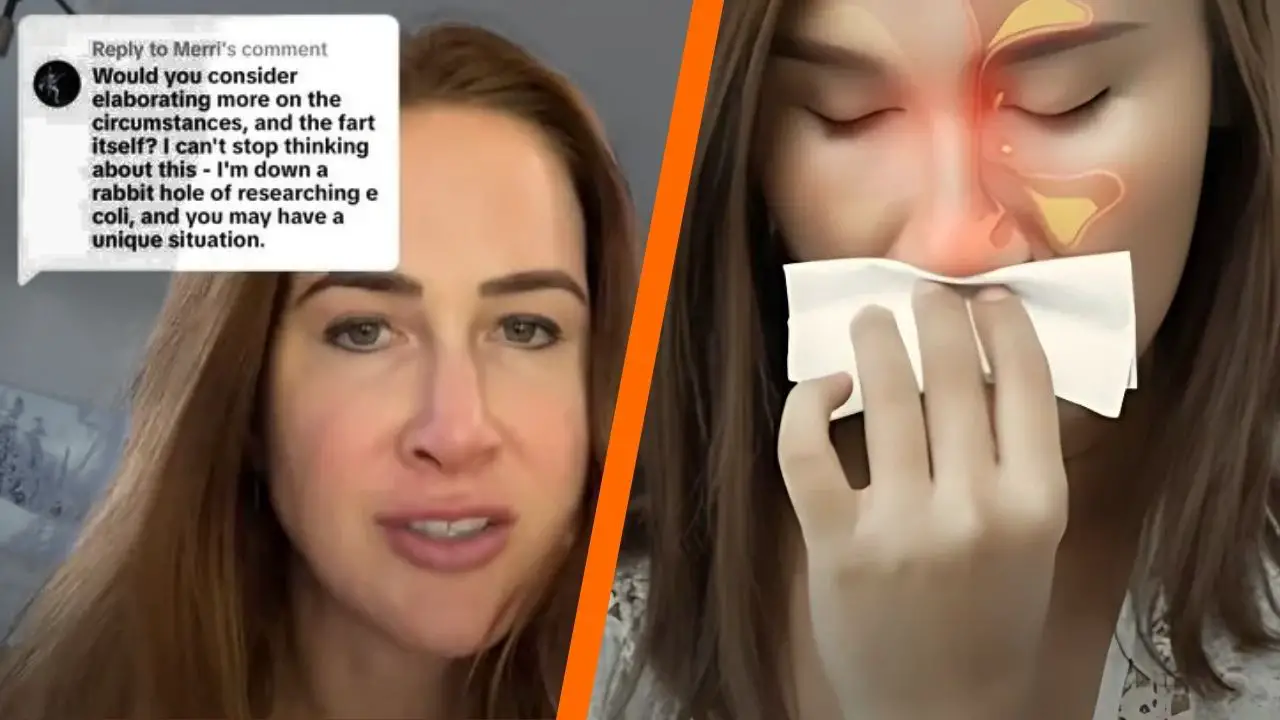 NO JOKE: Woman got a horrifying 7-year infection after her boyfriend farted in her face