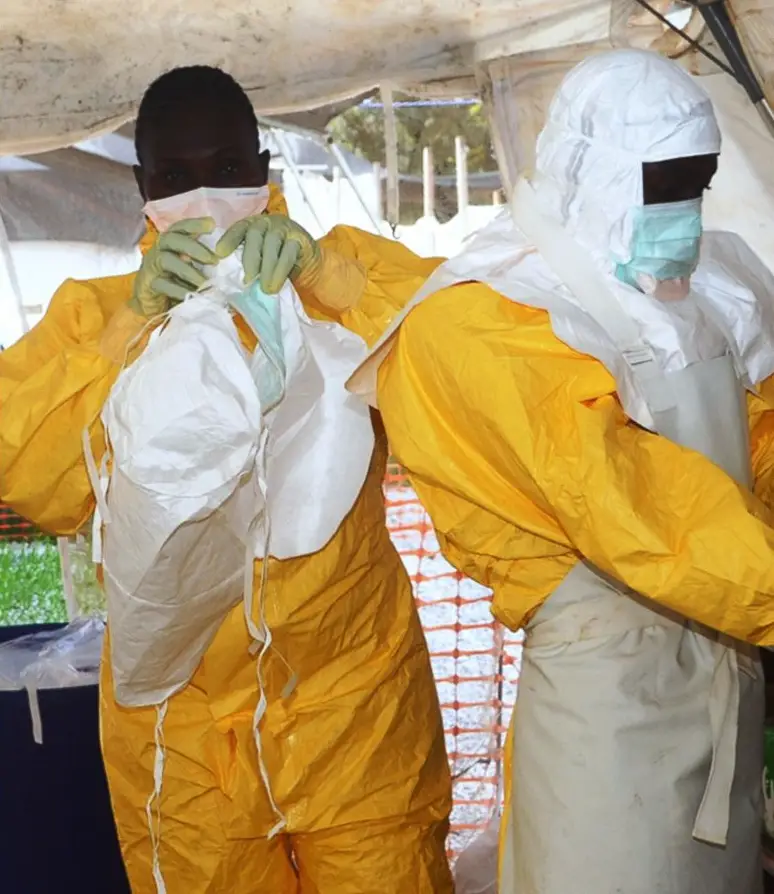 Dr. Sheik Umar Khan sacrificed his life treating over 100 ebola patients Dr. Sheik Umar Khan, a healthcare hero, sacrificed his life treating over 100 Ebola patients. His bravery inspires us all in the fight against deadly diseases.