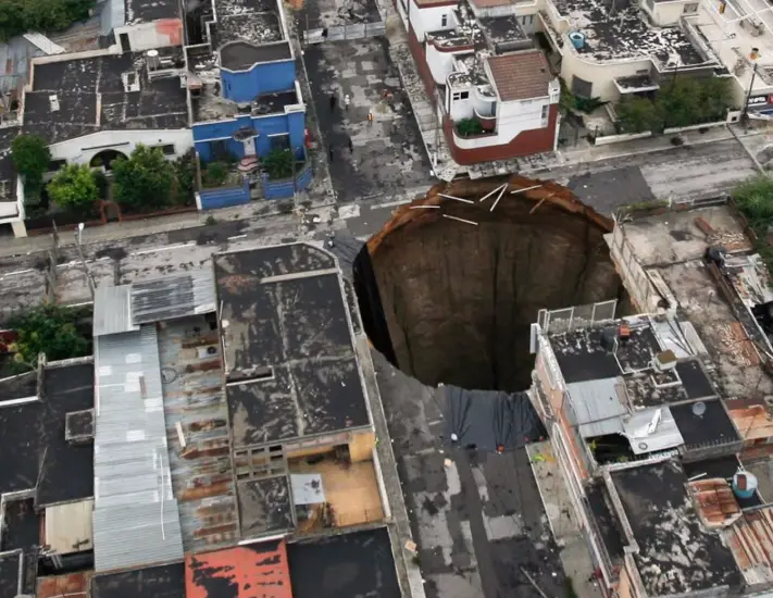 Guatemala City’s Terrifying Sinkhole: Why the Earth Swallowed a Factory Overnight Guatemala City’s 2010 sinkhole swallowed a factory overnight due to Tropical Storm Agatha & sewer leaks. Explore this geological disaster